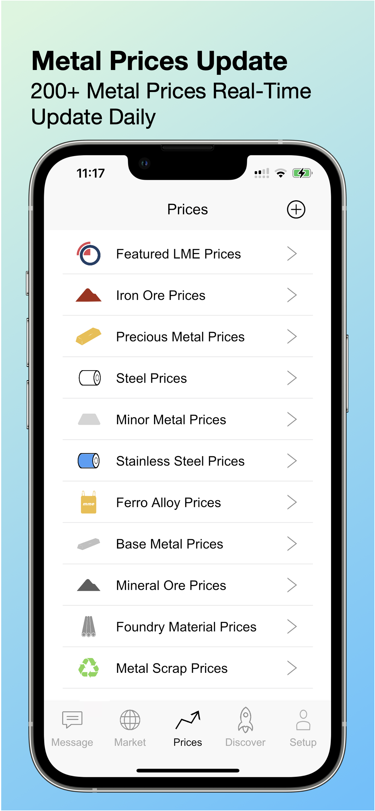 MetalFirst app screenshot 2